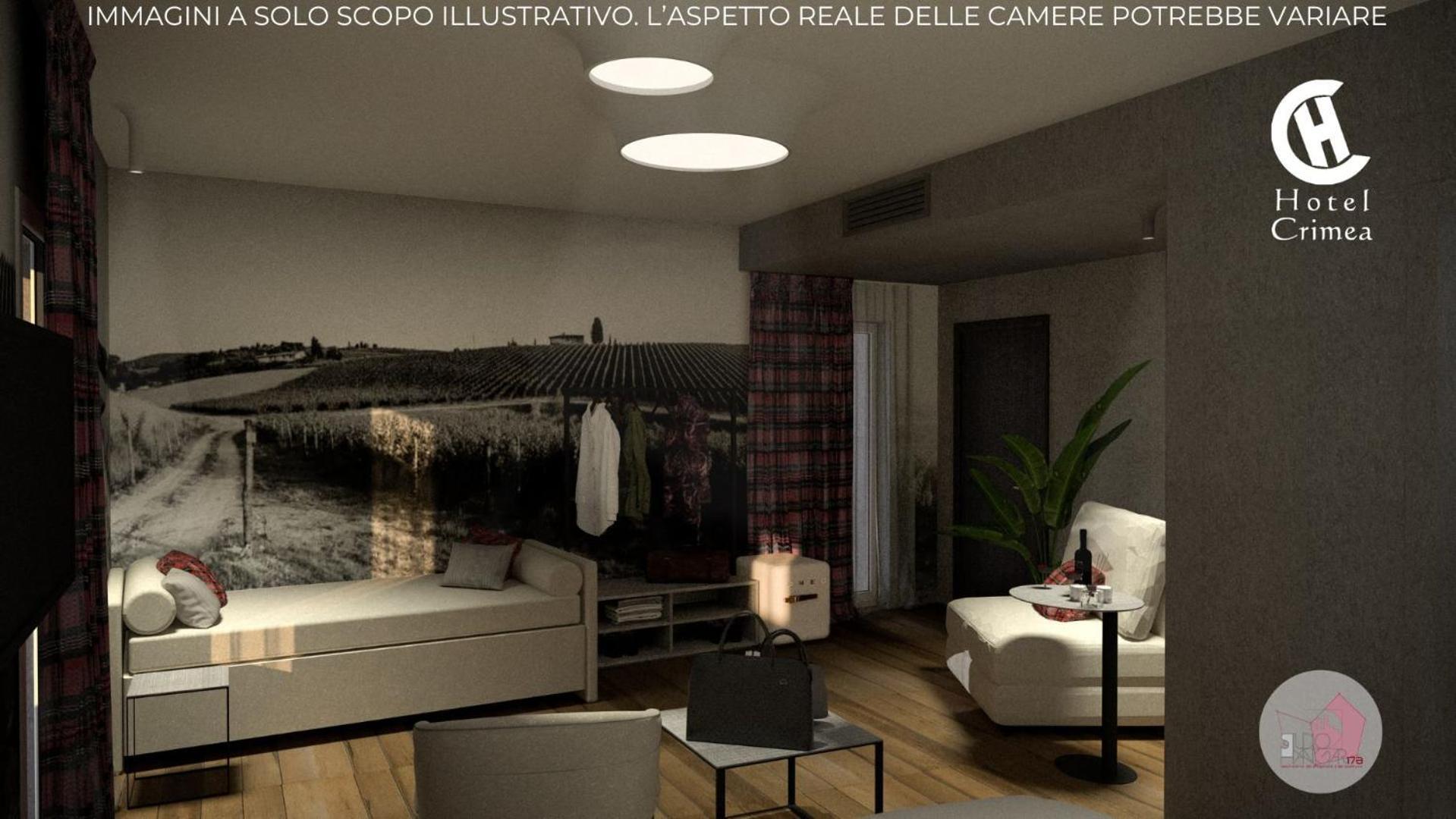 Crimea Wine Hotel Chiavenna Exterior photo